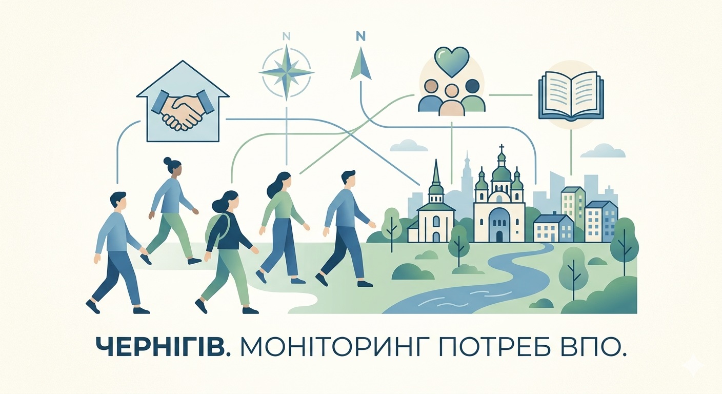 Моніторинг оцінки потреб внутрішньо переміщених осіб в Чернігівській міській територіальній громаді