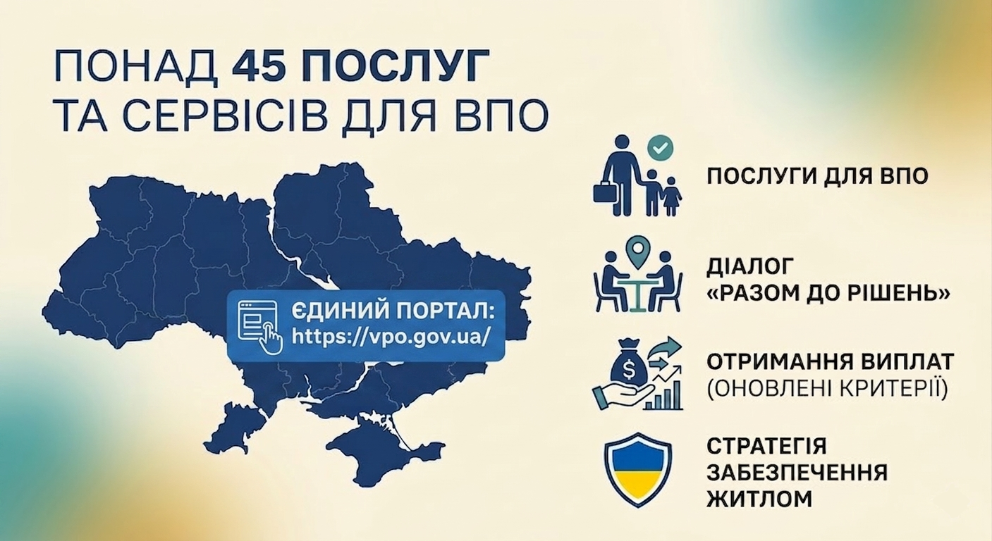 Понад 45 послуг та сервісів для ВПО доступні на єдиному порталі, — Денис Улютін
