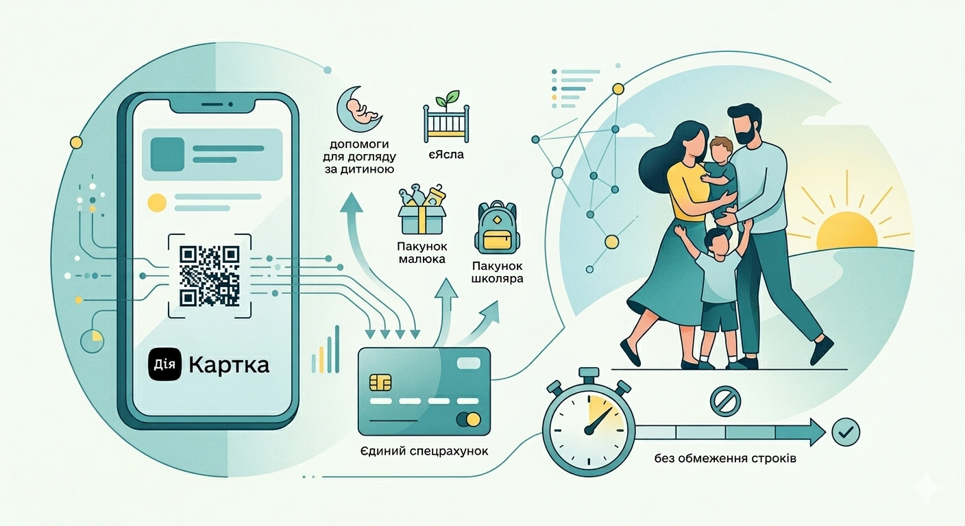 Кабмін унормував нарахування «дитячих» виплат через єдиний спецрахунок, розширив категорії витрат та строки використання