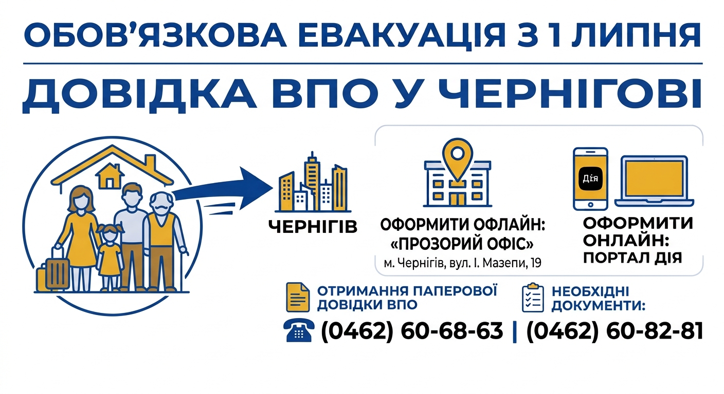 До уваги жителів прикордонних громад Чернігівської області.