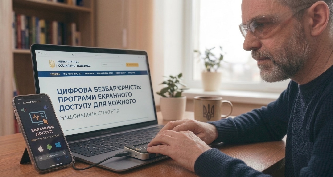 Цифрова безбар’єрність: безкоштовні програми екранного доступу для кожного